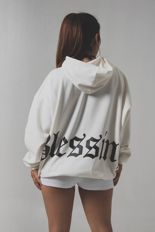 HOODIE BLESSING BLANCO