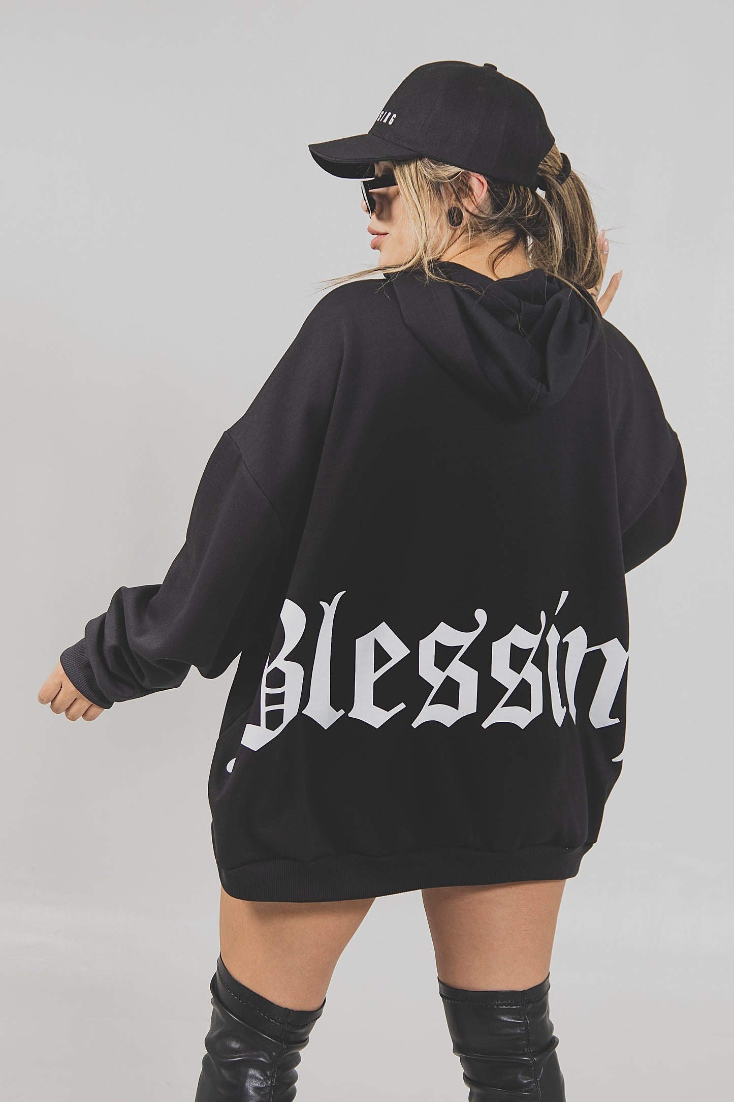 HOODIE BLESSING NEGRO