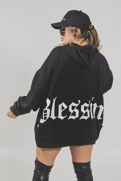 HOODIE BLESSING NEGRO