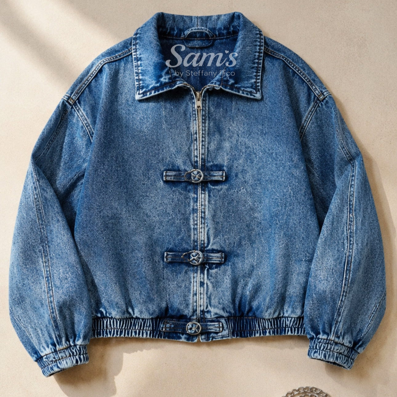 CHAQUETA DE JEAN MOÑO