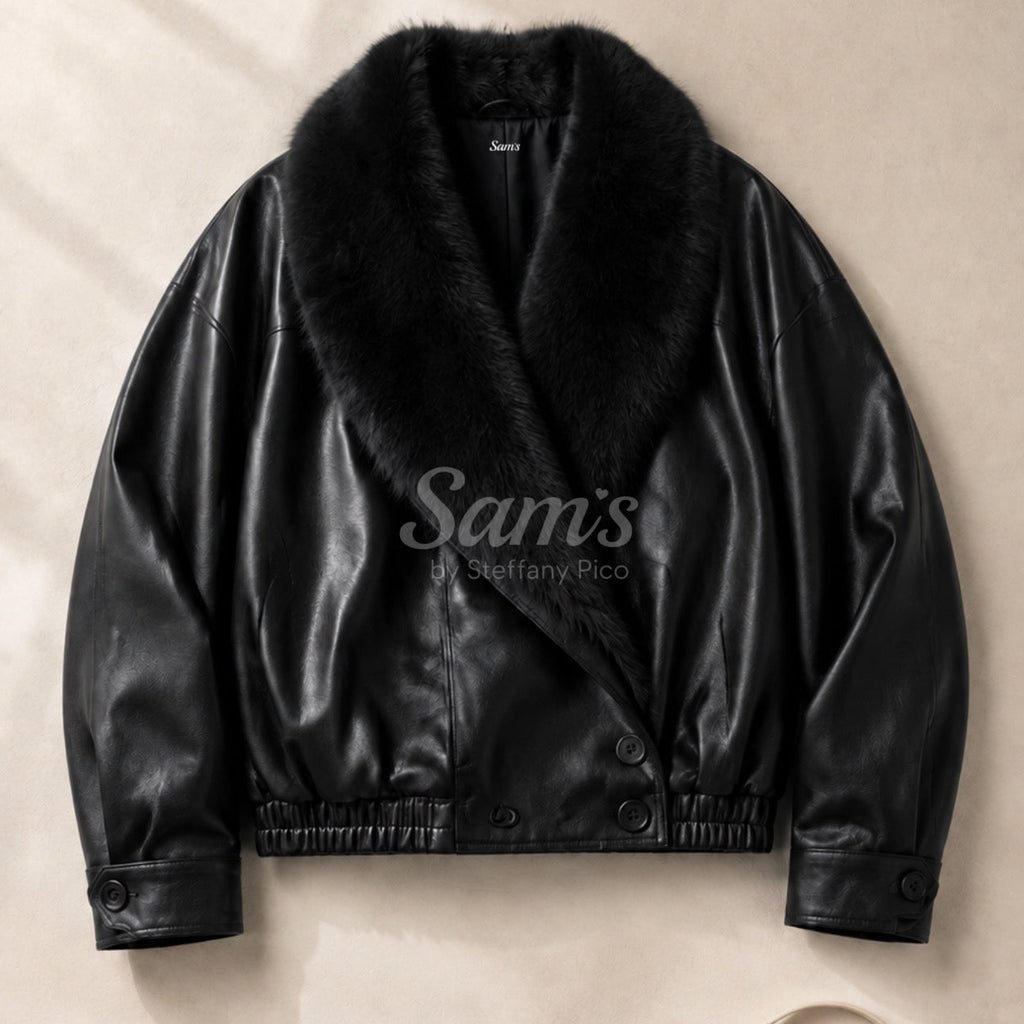 CHAQUETA OCHENTERA PELUCHE