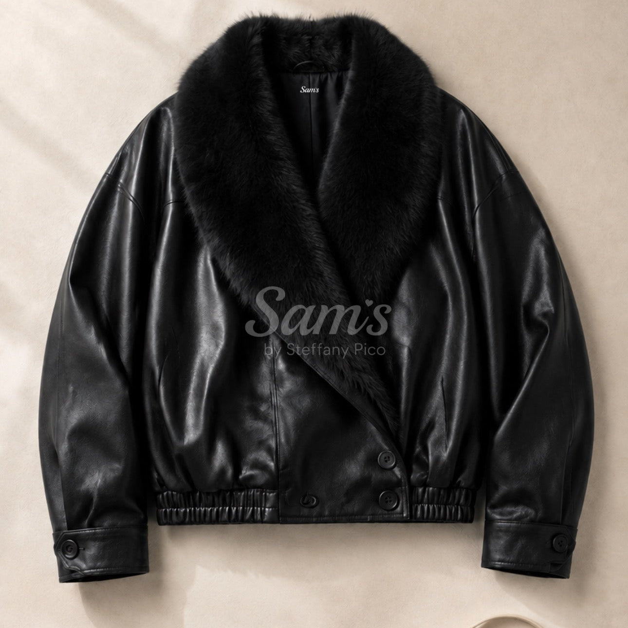CHAQUETA OCHENTERA PELUCHE