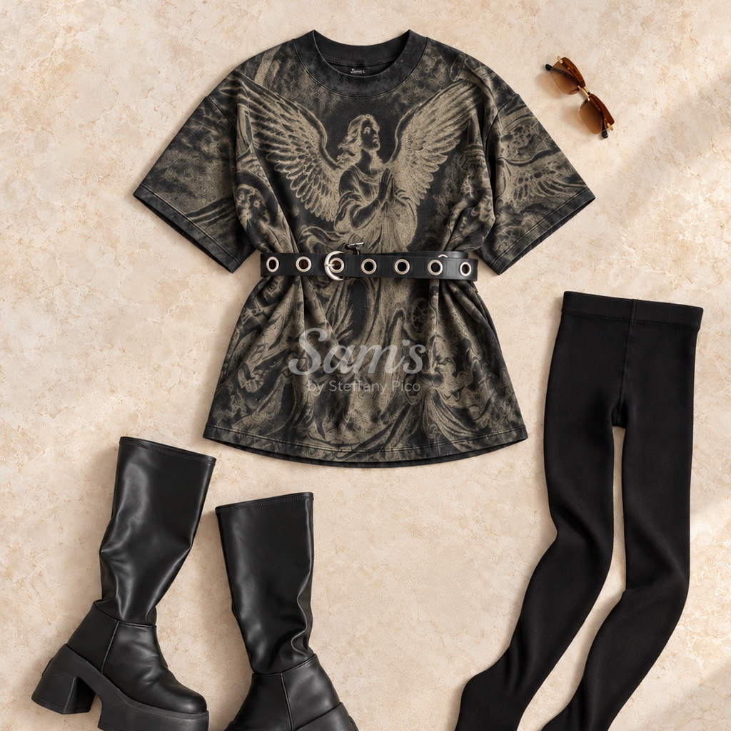 VESTIDO OVERSIZE