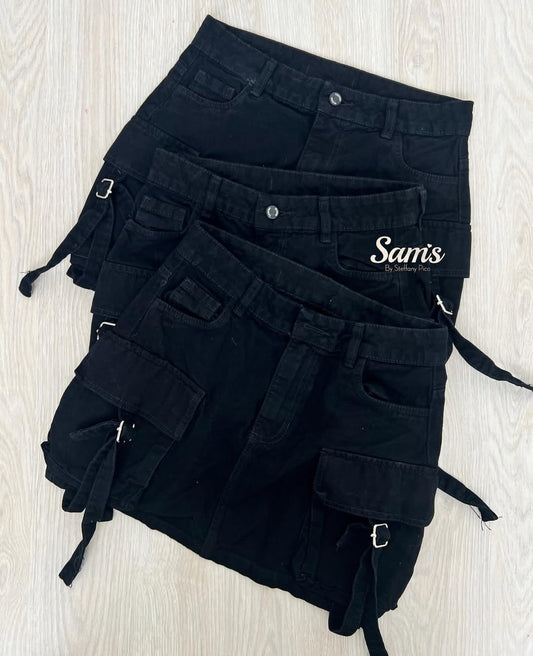 FALDA NEGRA CARGO