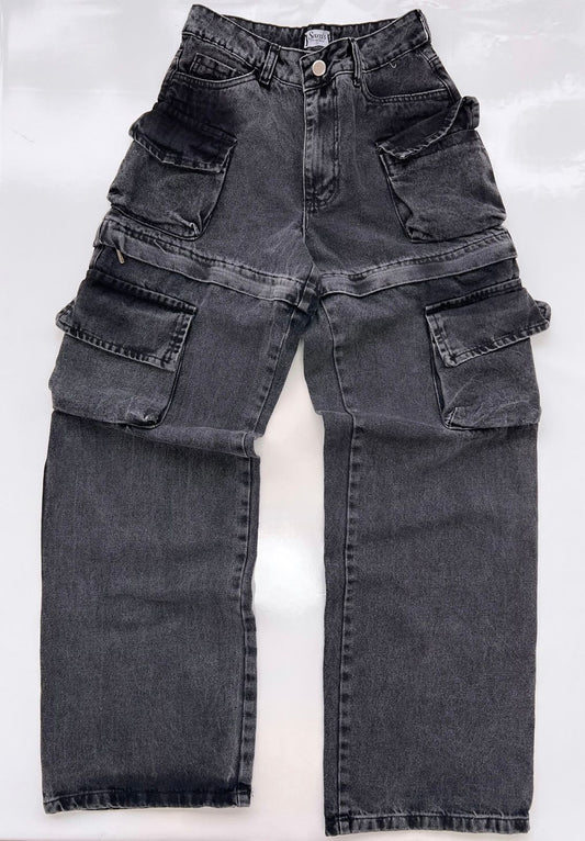 Jean Cargo Black