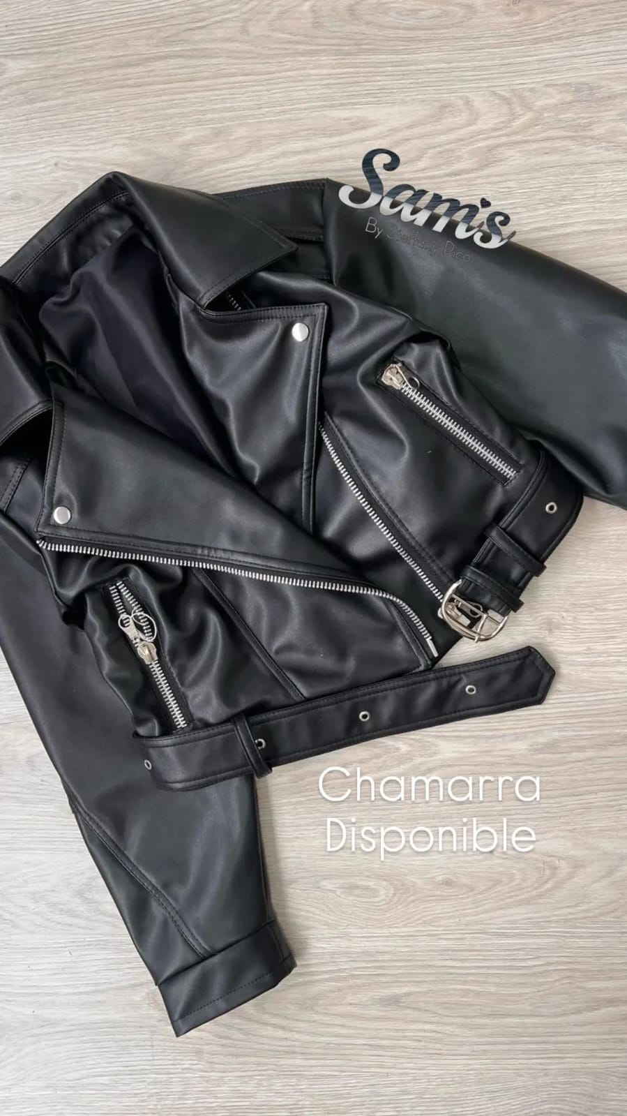 CHAMARRA CUERO