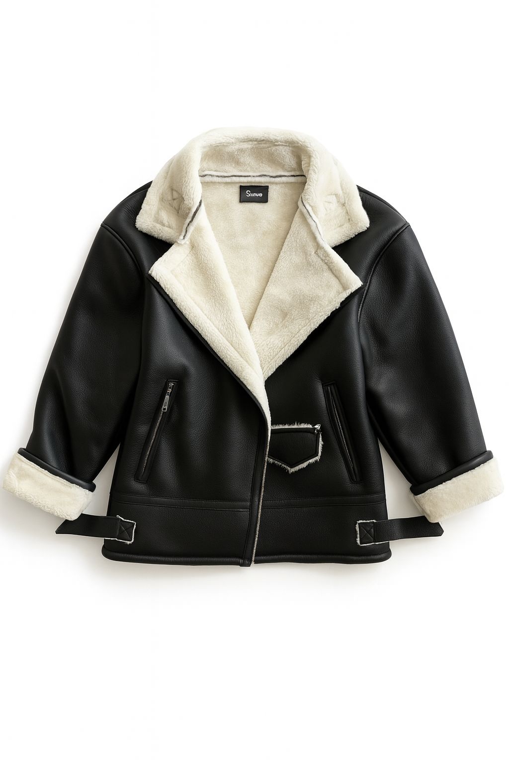 CHAMARRA OVEJERA OVERSIZE