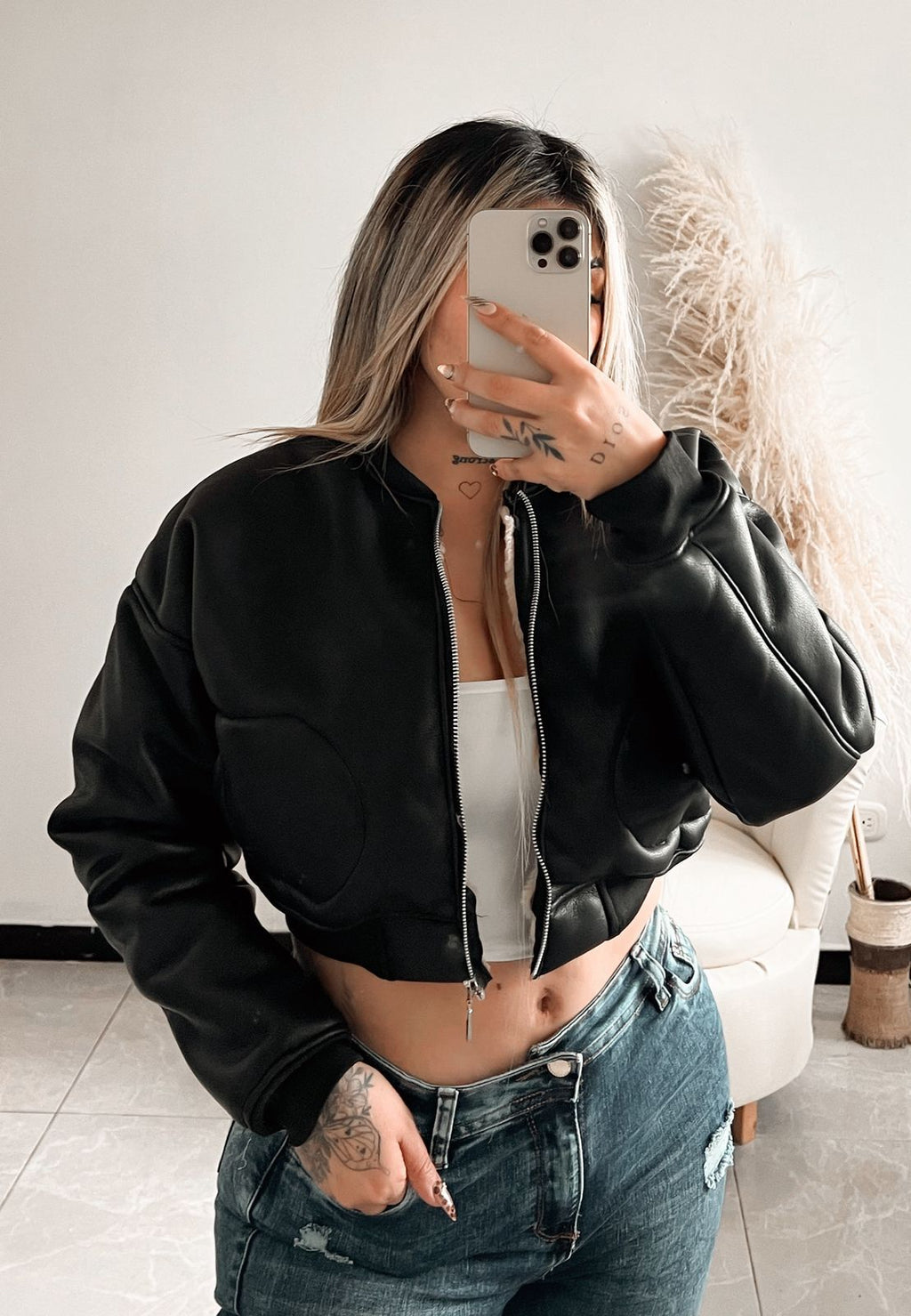 CHAQUETA BOMBER