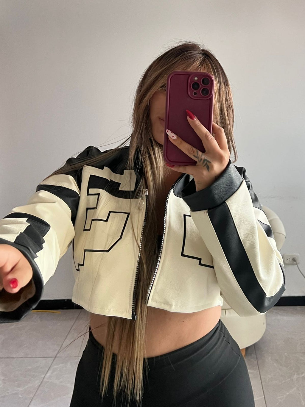 CHAQUETA CROPPED