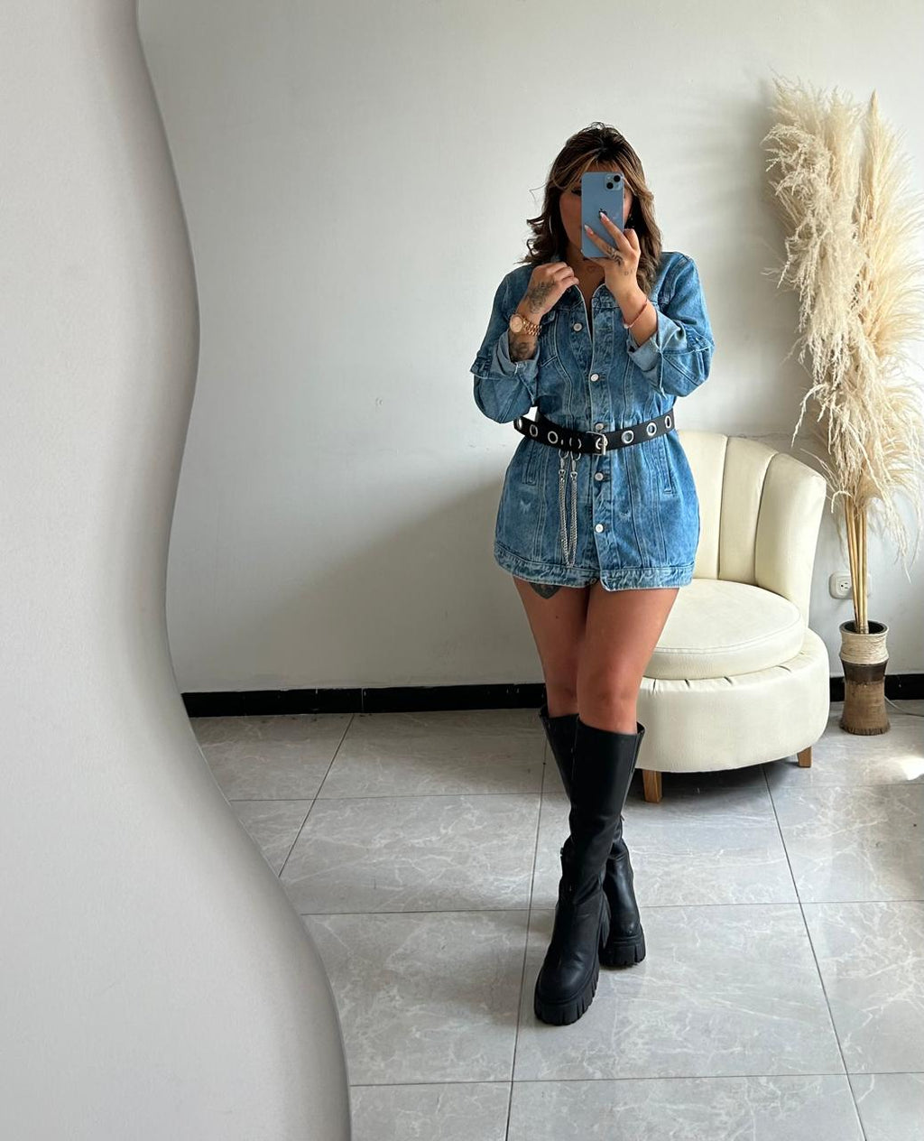 CHAQUETA & VESTIDO JEAN