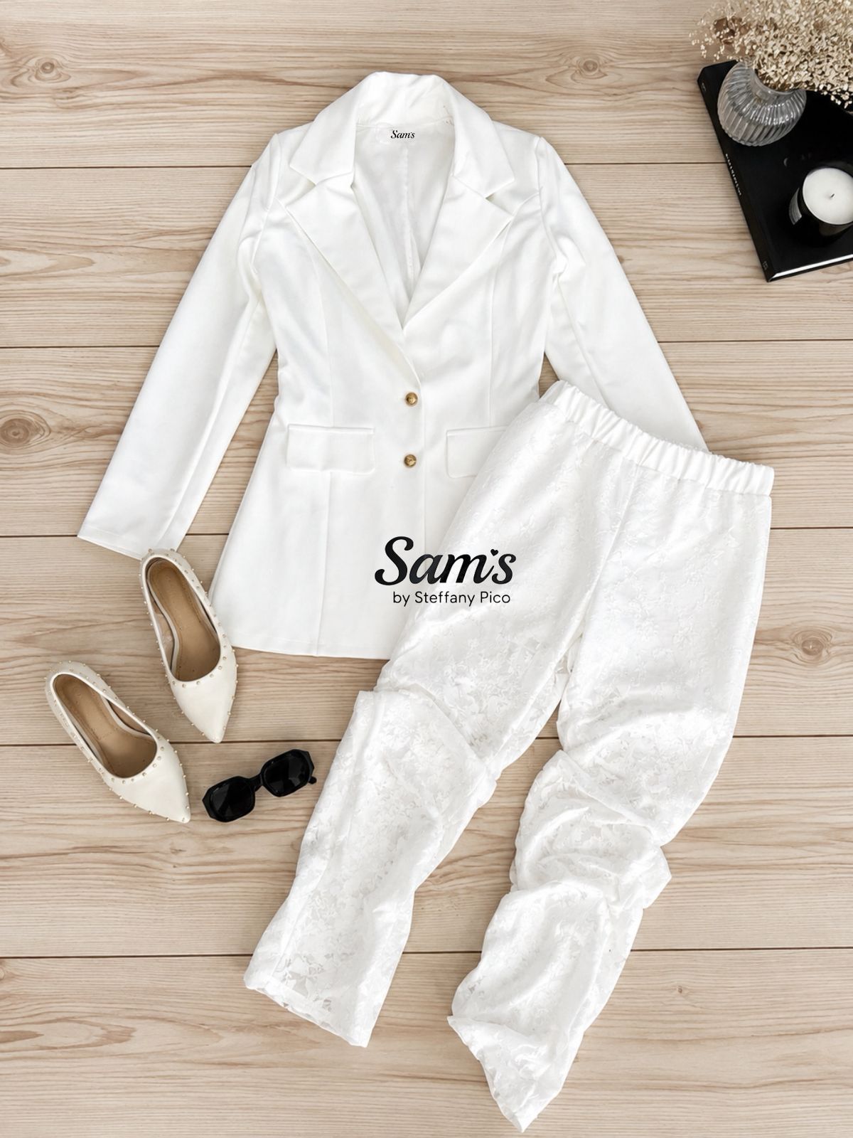 CONJUNTO ENCAJE SAMS