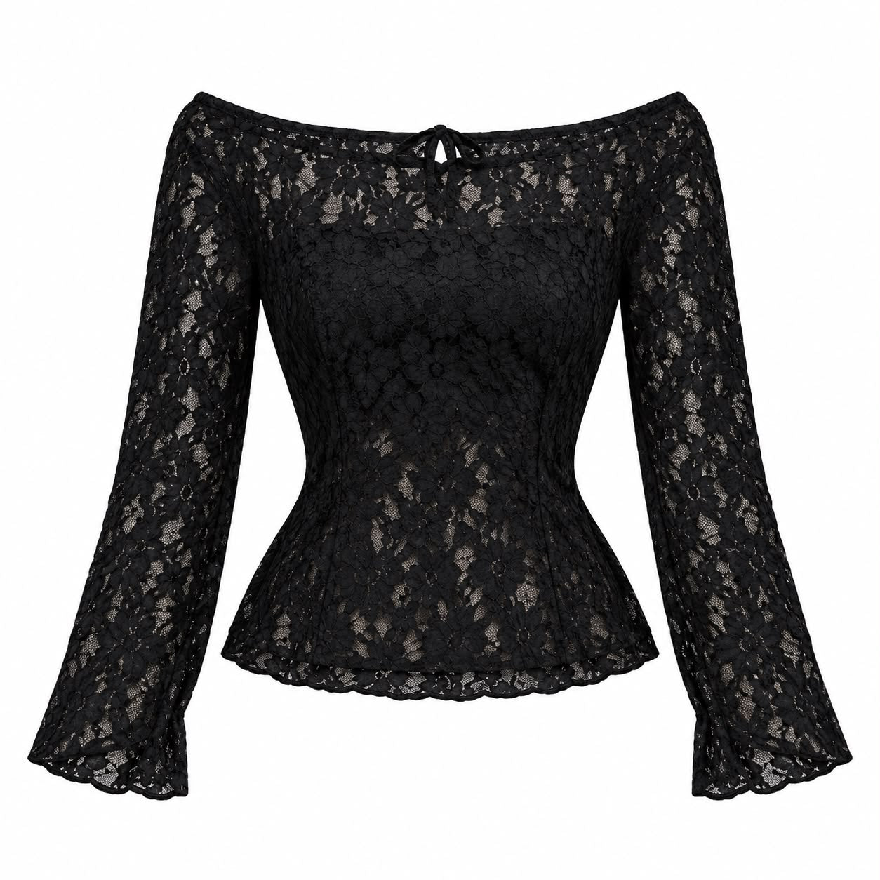 BLUSA BANDEJA ENCAJE