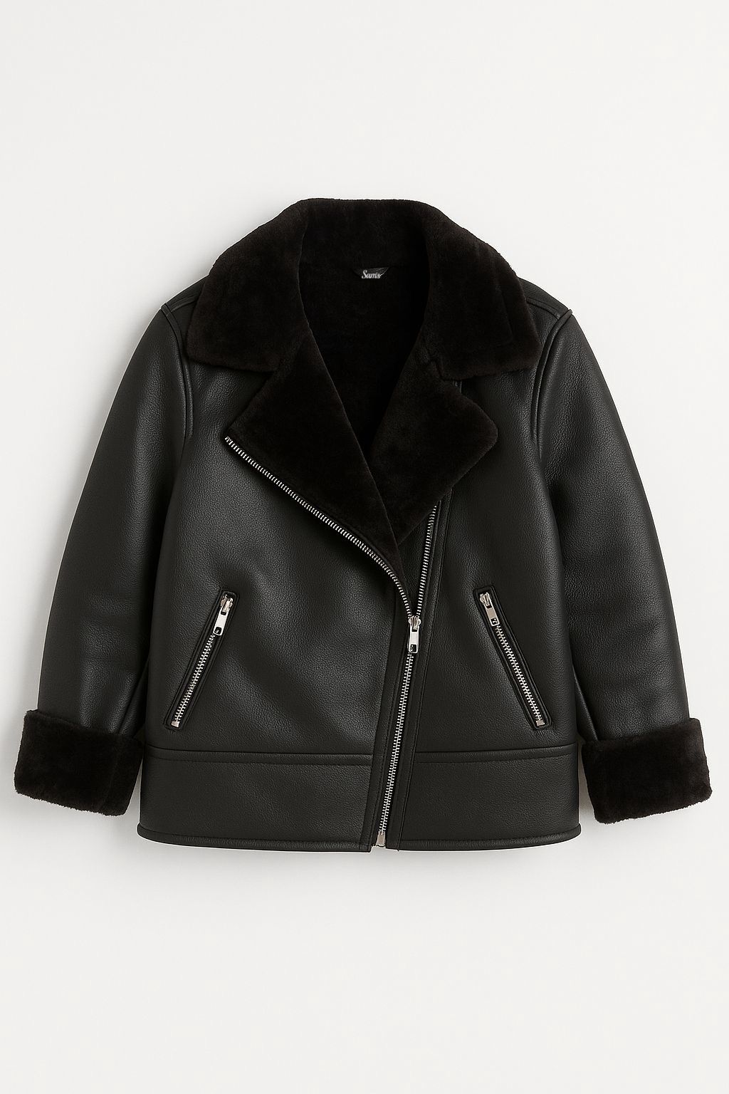 CHAMARRA OVEJERA OVERSIZE