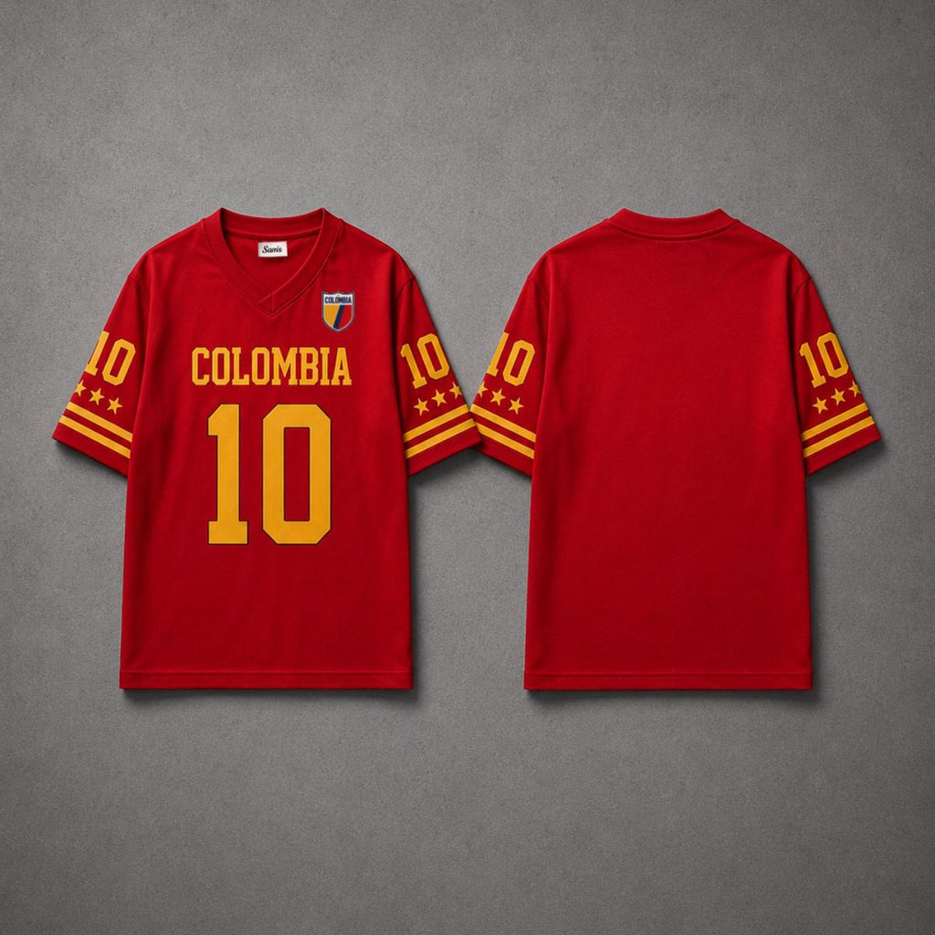CAMISETA COLOMBIA ROJA