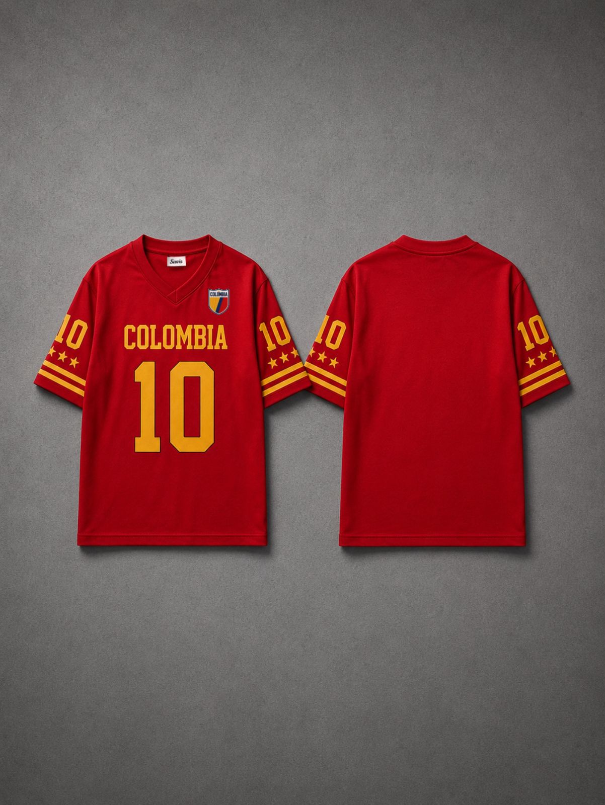 CAMISETA COLOMBIA ROJA