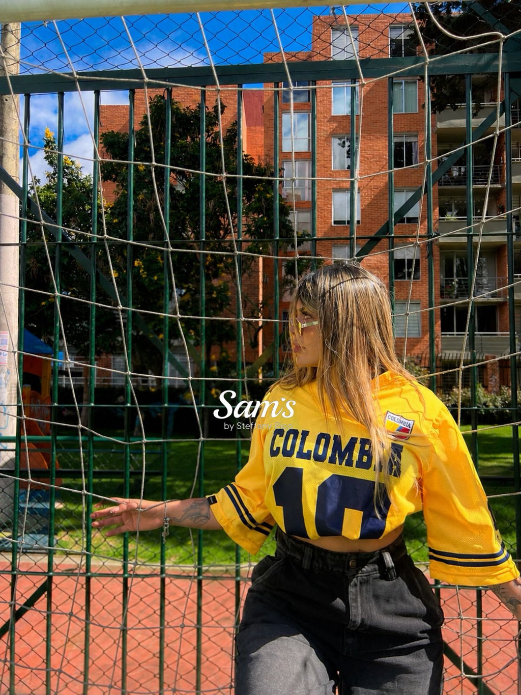 CAMISETA COLOMBIA AMARILLA