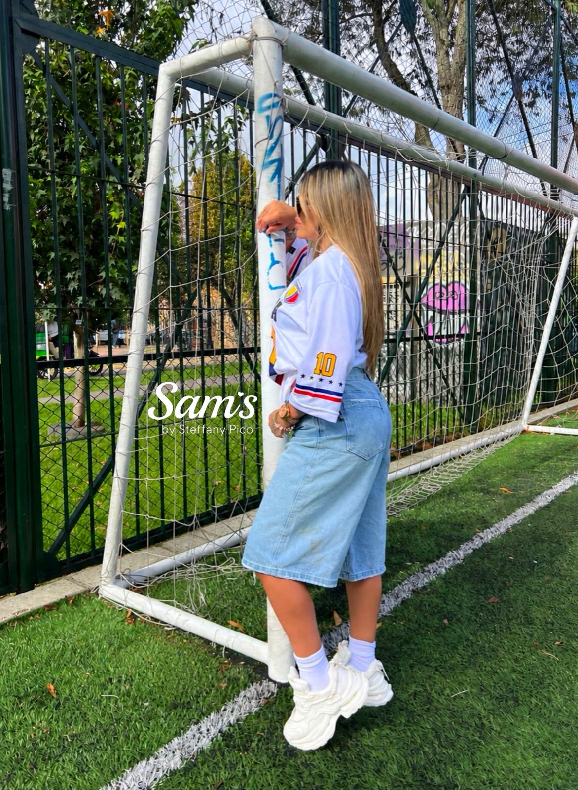 CAMISETA COLOMBIA BLANCA