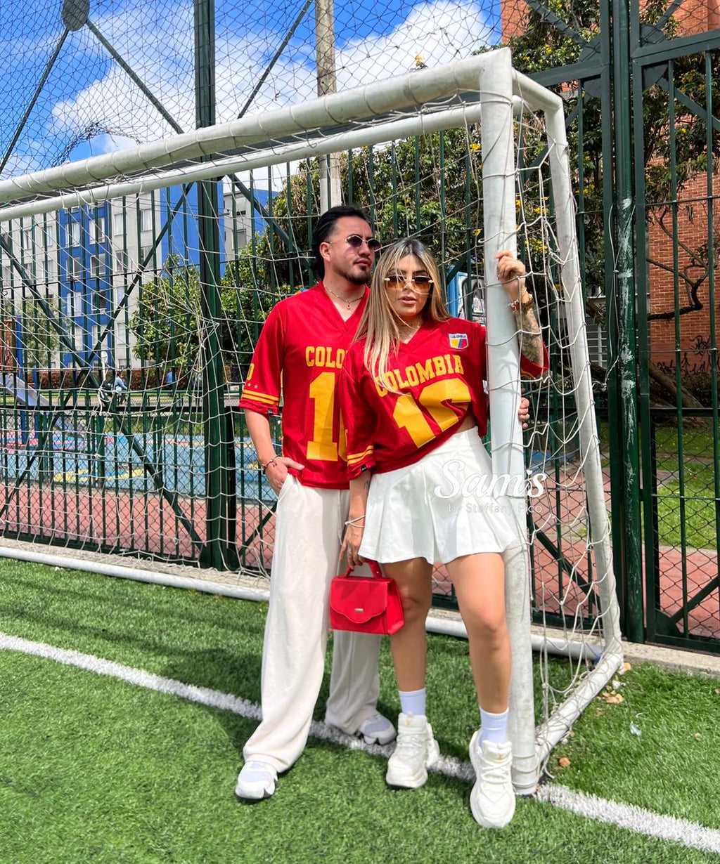 CAMISETA COLOMBIA ROJA