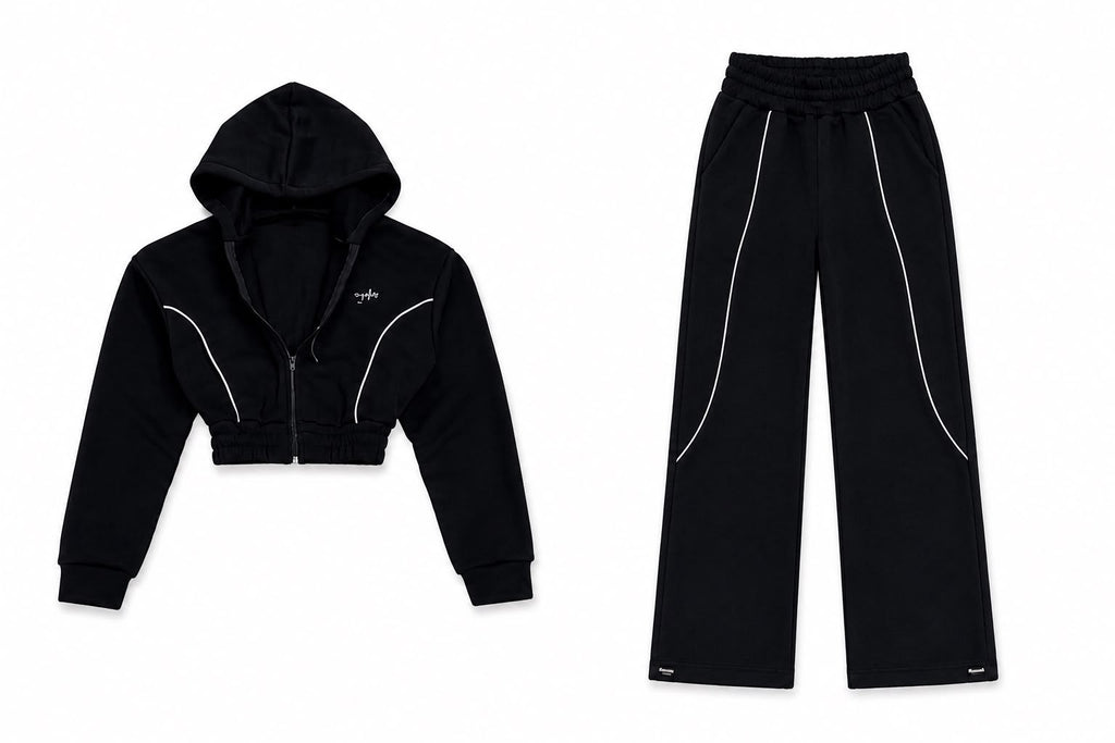 SUDADERA BASIC NEGRA