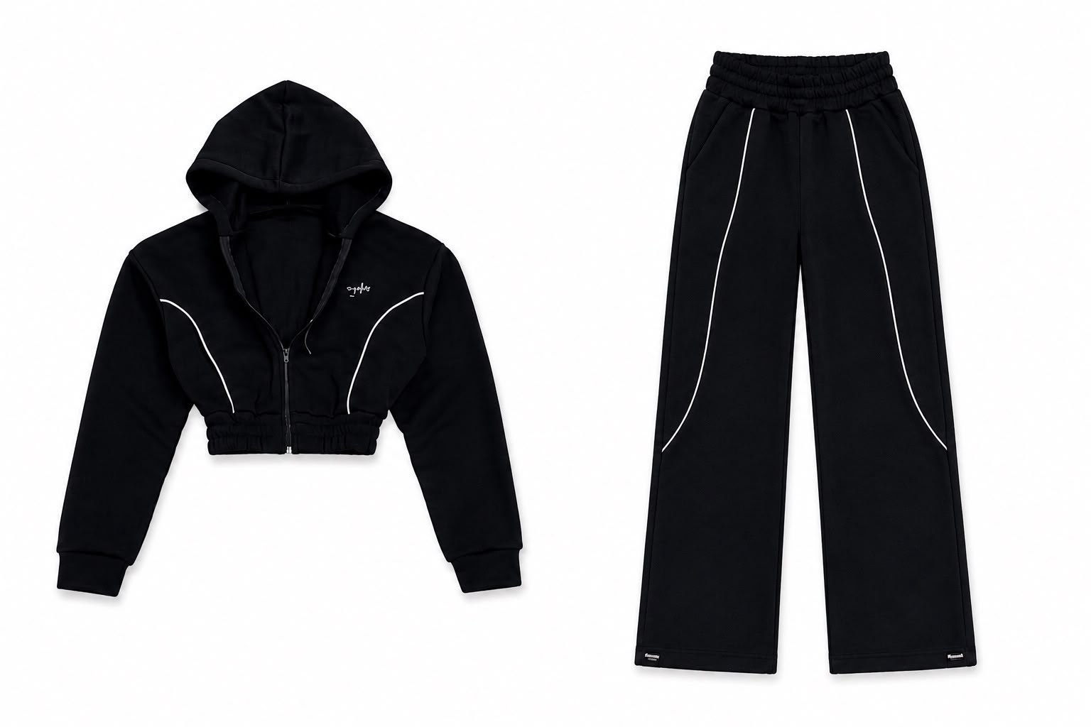 SUDADERA BASIC NEGRA