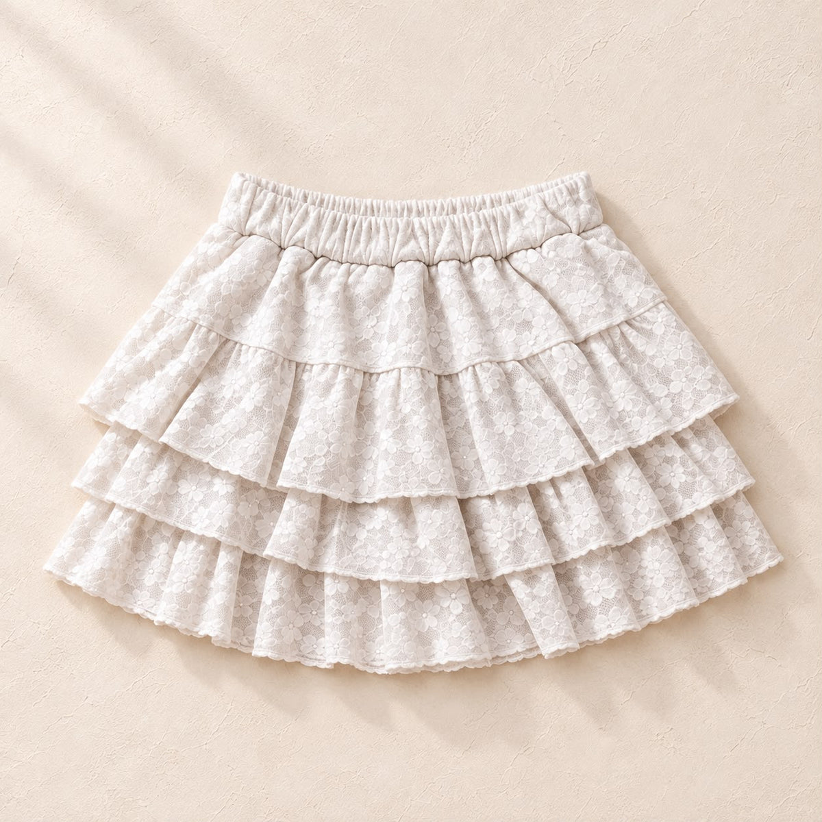 FALDA SHORT ENCAJE