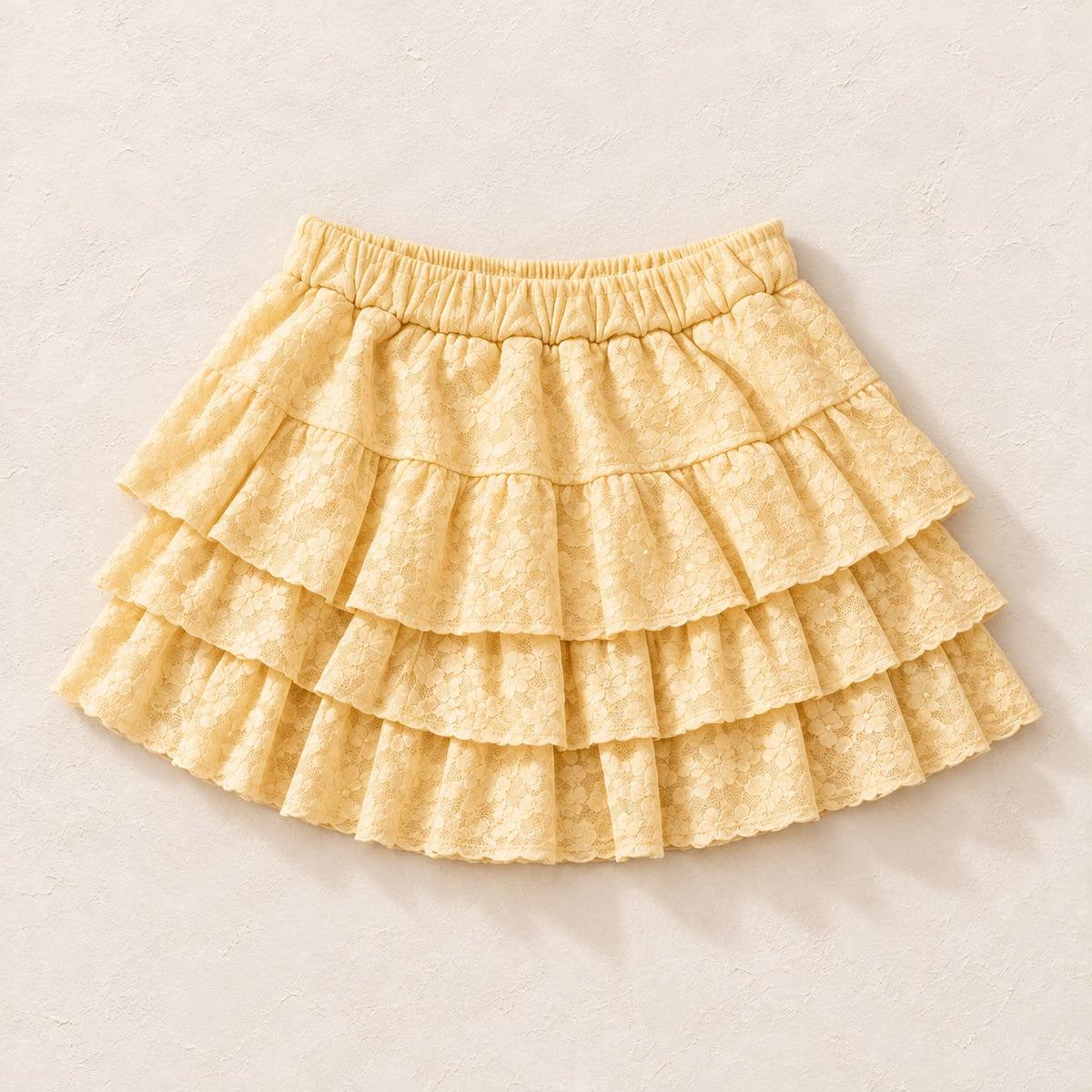 FALDA SHORT ENCAJE
