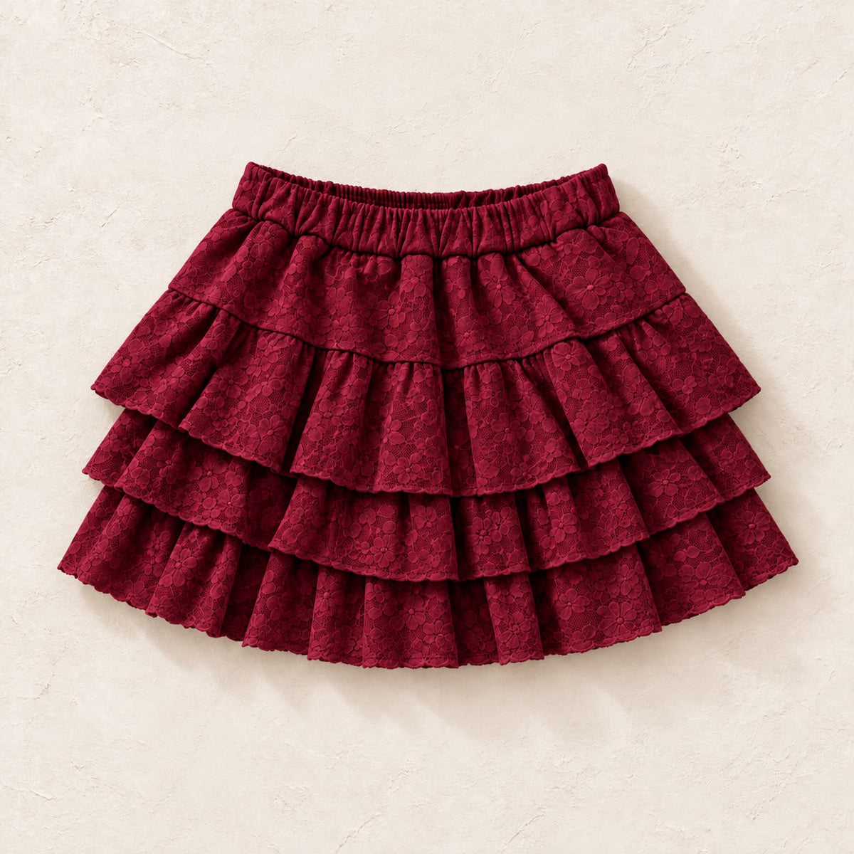 FALDA SHORT ENCAJE