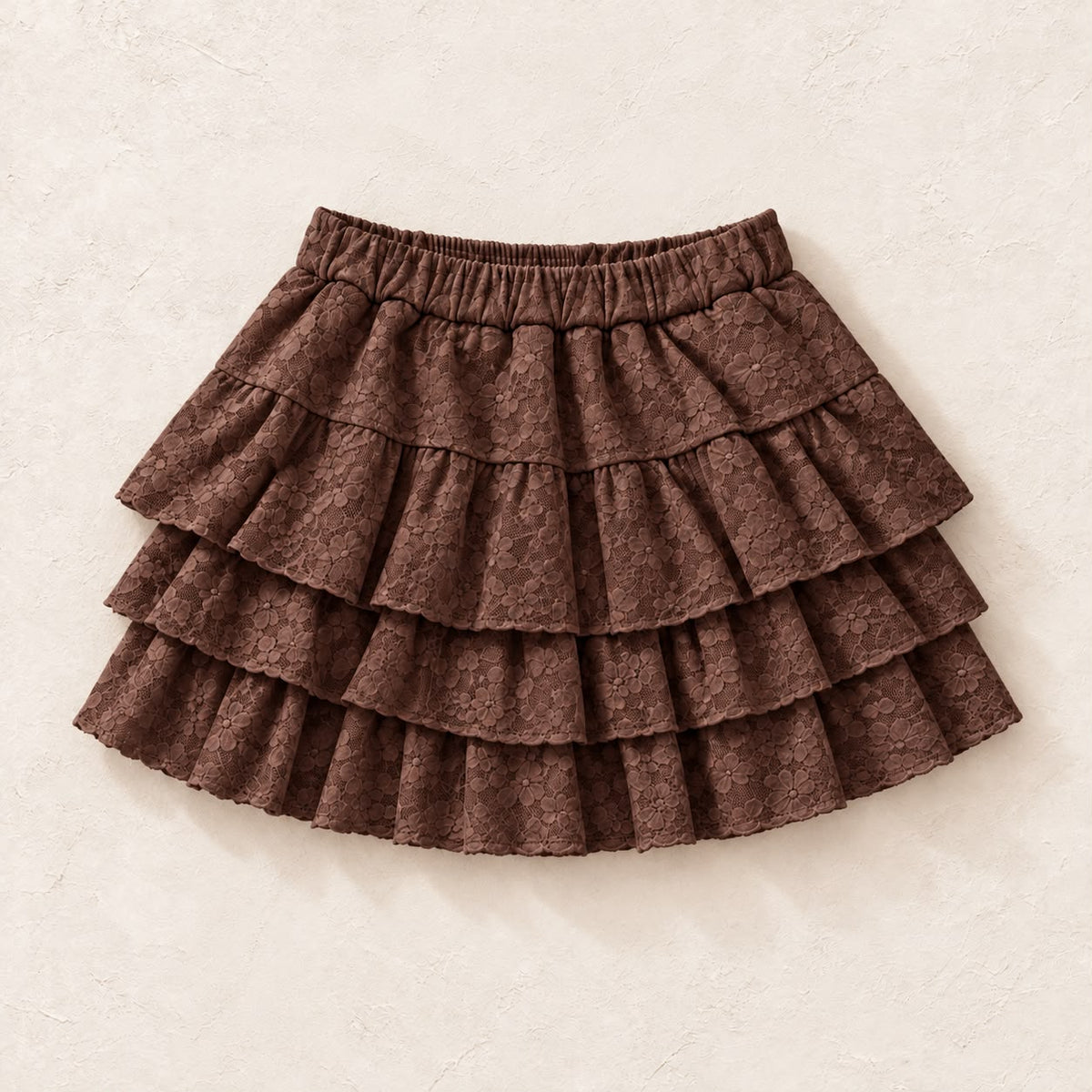 FALDA SHORT ENCAJE