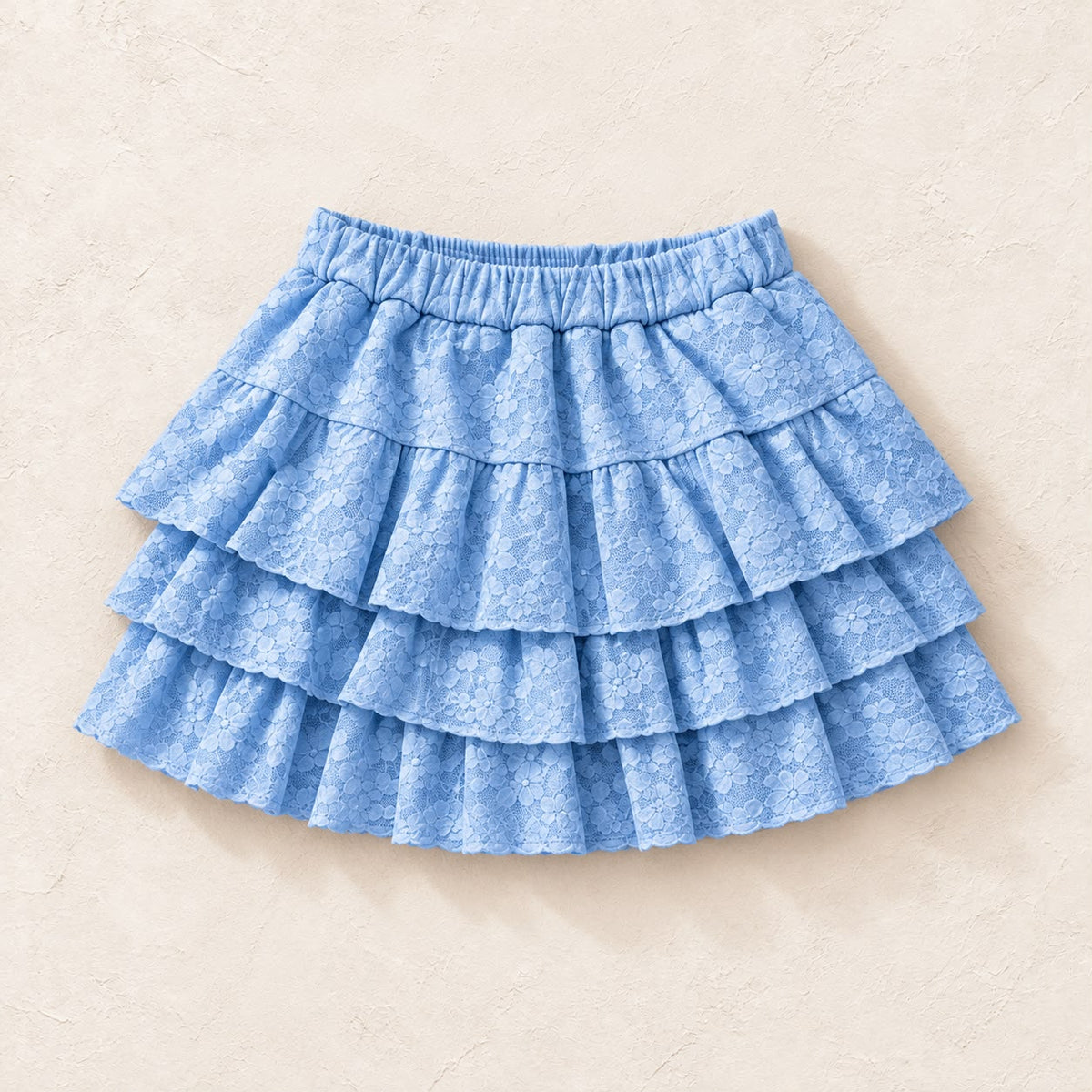 FALDA SHORT ENCAJE